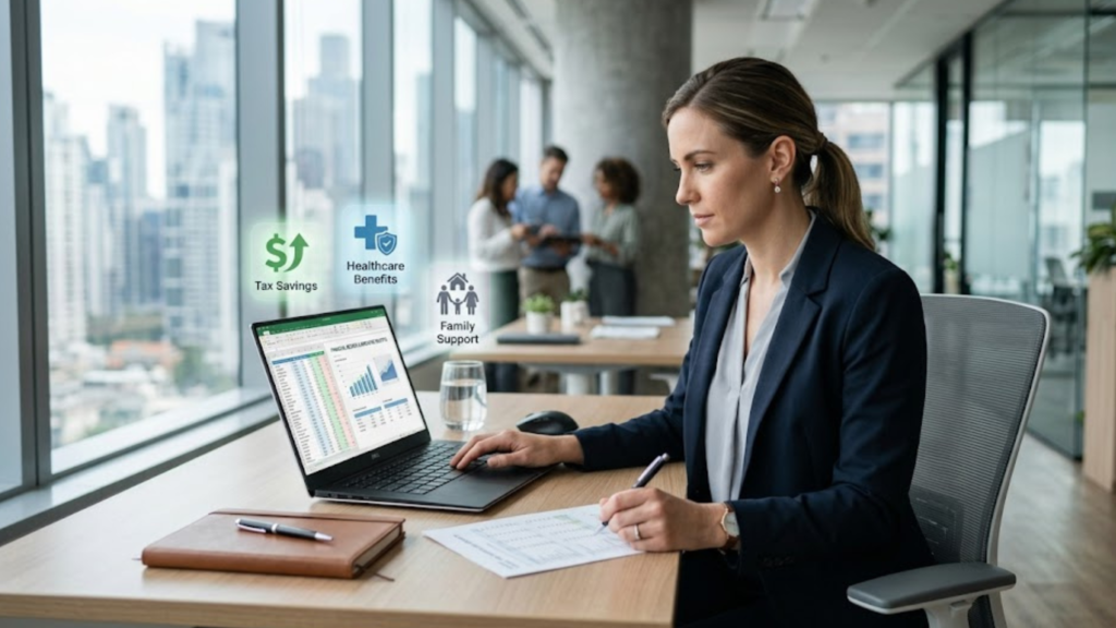 Payroll savings employee benefits